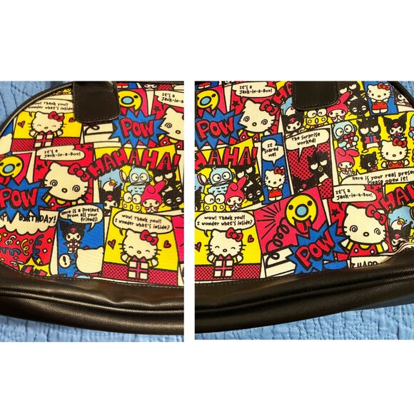 SUPER RARE Vintage Sanrio Hello Kitty Comic Book Manga Purse Handbag & Wallet Se - Picture 6 of 10